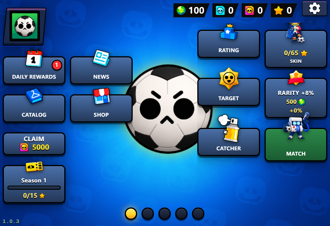 Chicken Brawl Football Speed +1 Online Game Screenshot