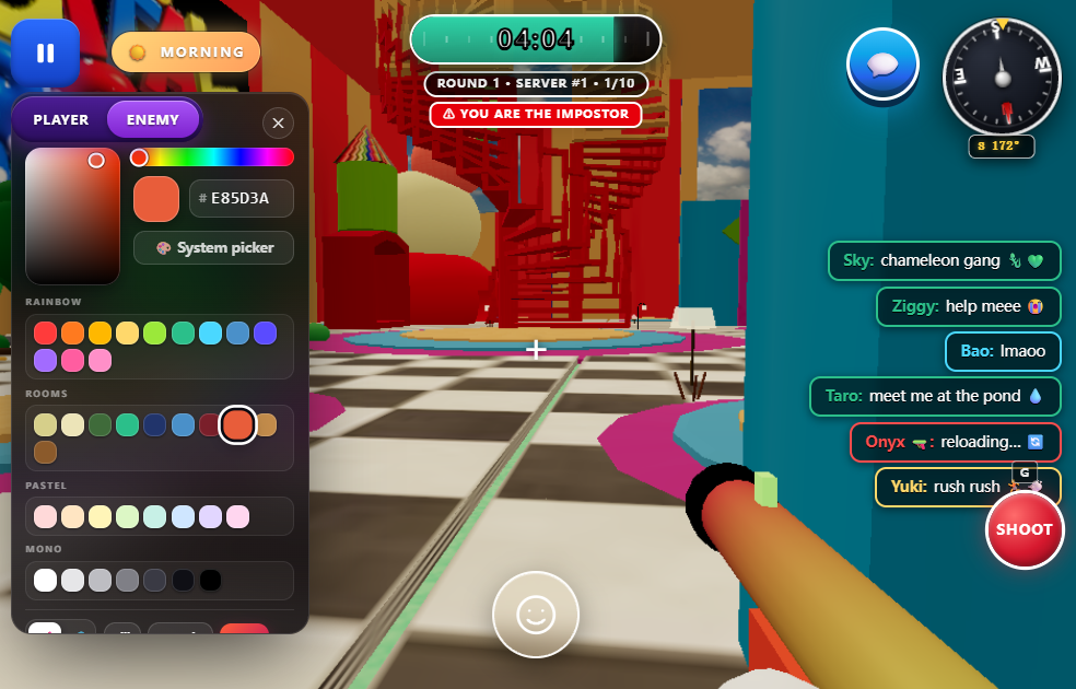 Meccha Chameleon Games